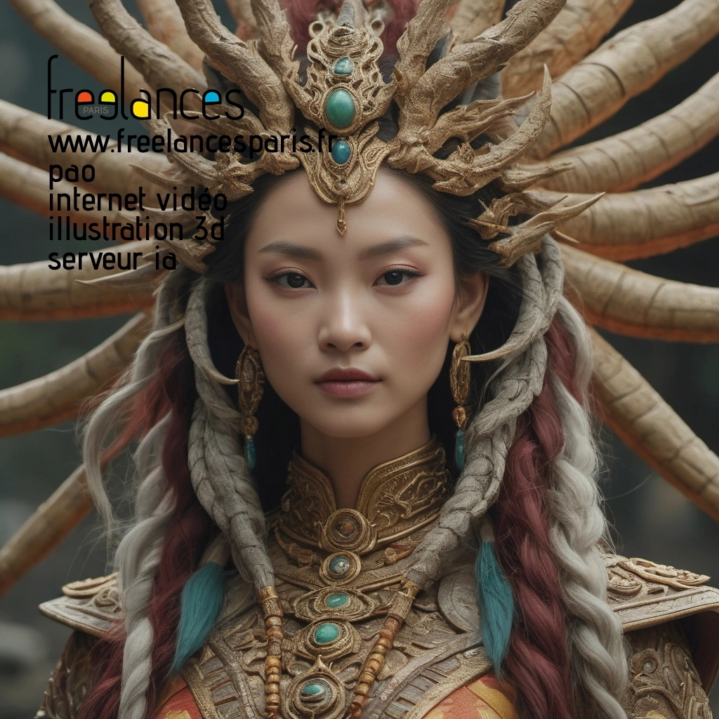 Pao mise en page internet vidéo illustration 3d serveur IA générative AI freelance paris studio de création magazines 8lbujc50